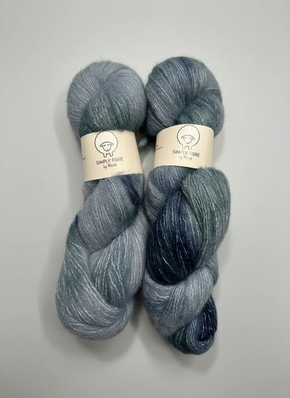 100g Naturally Fluffy | Fingering | Non-Superwash Baby Alpaca, Merino, Pima Cotton