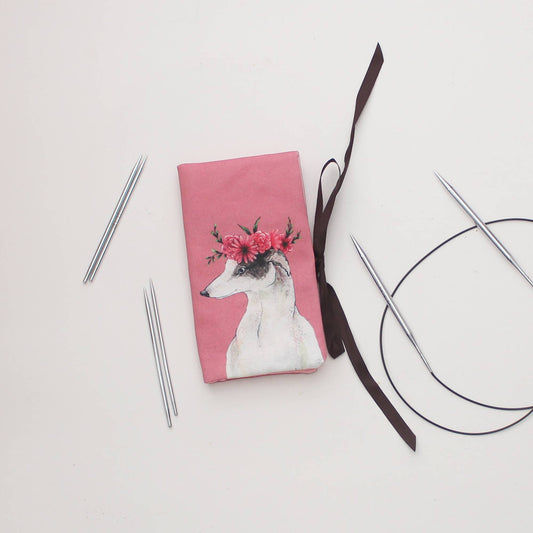 Rosie the Dog | Needle Case | Pencil Roll (Co: Multi