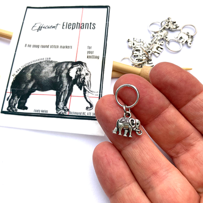 Elephant Stitch Marker Packs