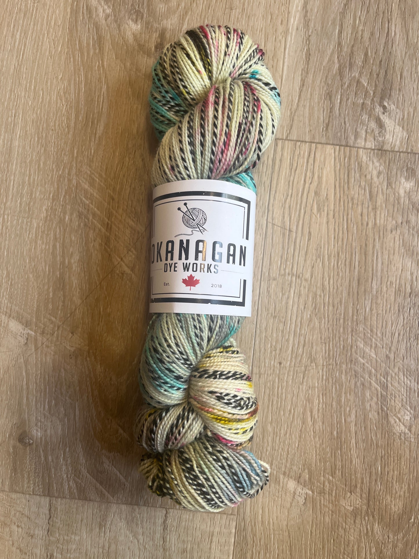 Shelia’s Gold Zebra | 80/20 SW Merino/Nylon | Fingering