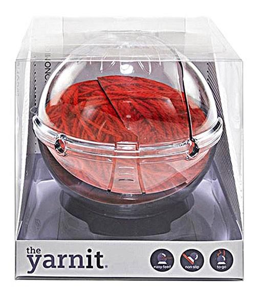Project Bag - The Yarnit | Crystal Clear Yarn Globe (Protects Your Yarn & Keeps It From Rolling Away!)