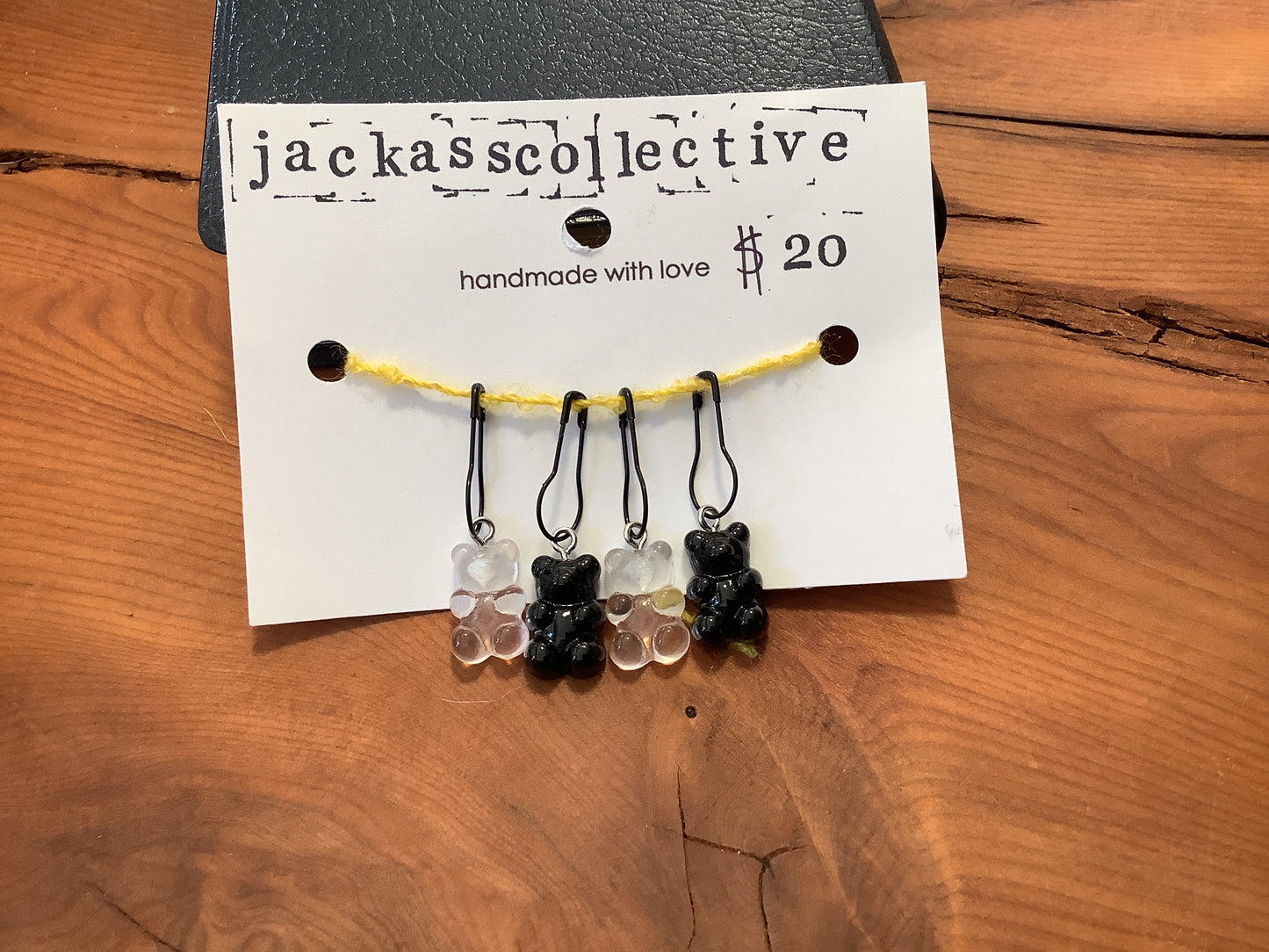 4-pack Handmade Gummy Bear Stitch Markers