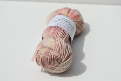 Tropical Peach | Heavy Fingering | SW Merino, Cashmere, Nylon