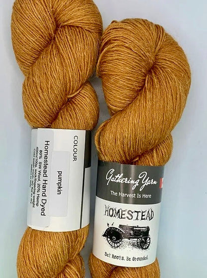 Yarn - Homestead | Fingering | 80% SW Wool, 20% Hemp
