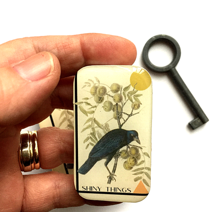 Crow Shiny Things Tin | Small