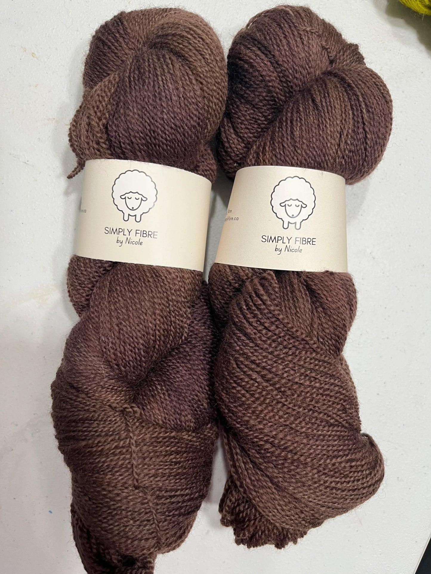 100g 2 Ply Sport Wool | Fingering | Non-Superwash Wool