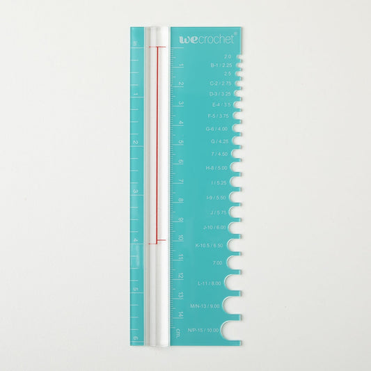 Crochet View Sized Gauge Ruler