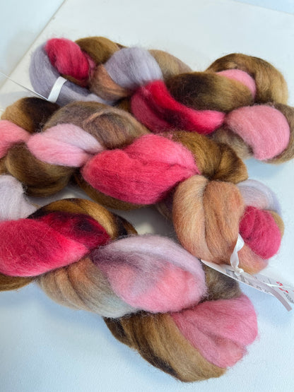 100% Corriedale Wool Braid | 2oz | Fibre