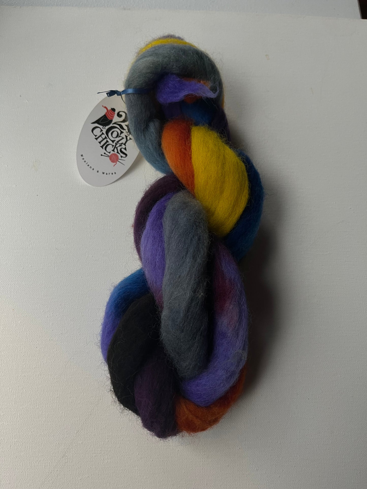 100% Corriedale Wool Braid | 2oz | Fibre