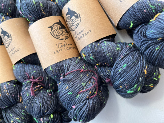 Aerie Tweed  | Fingering | SW Merino, Donegal Nepps