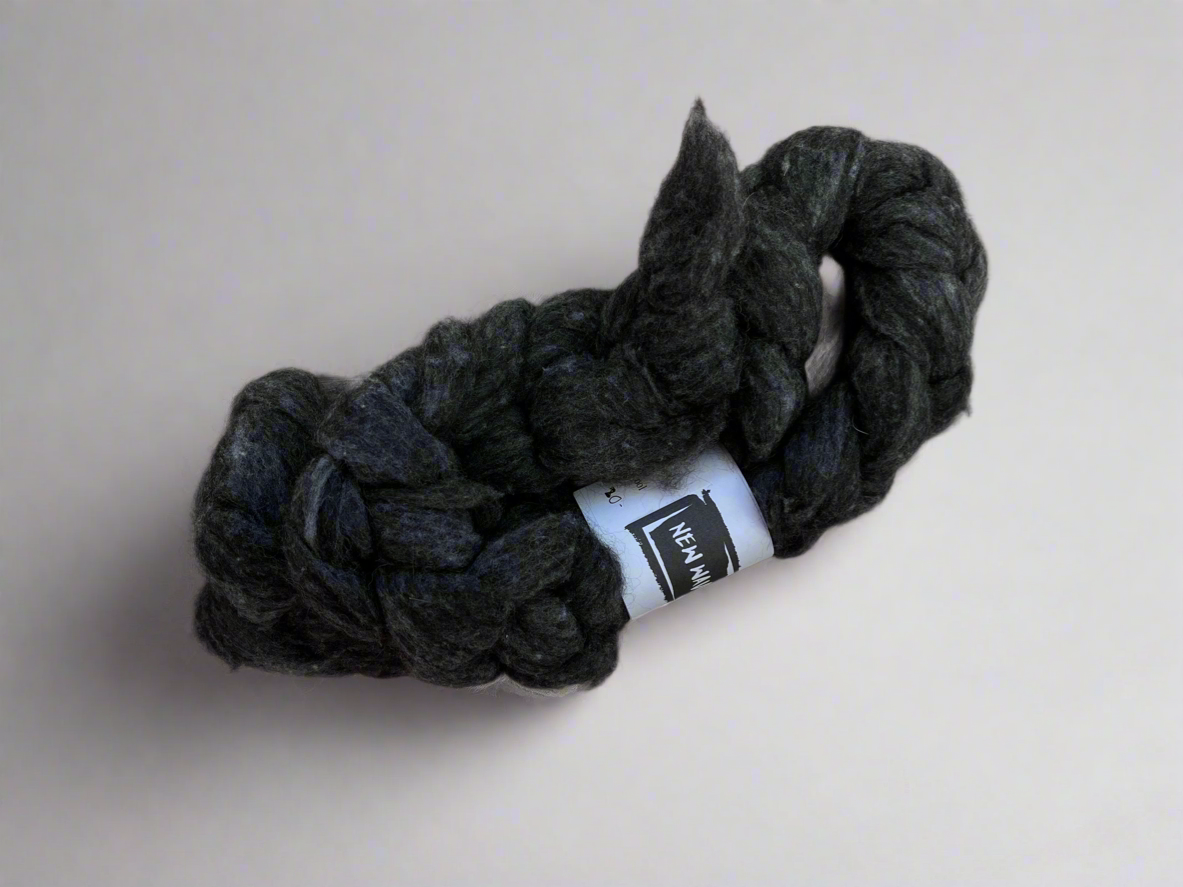 Alpaca/Rambouillet Roving 100-120gm