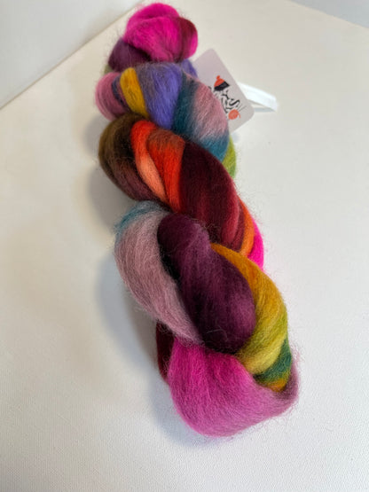 100% Corriedale Wool Braid | 2oz | Fibre