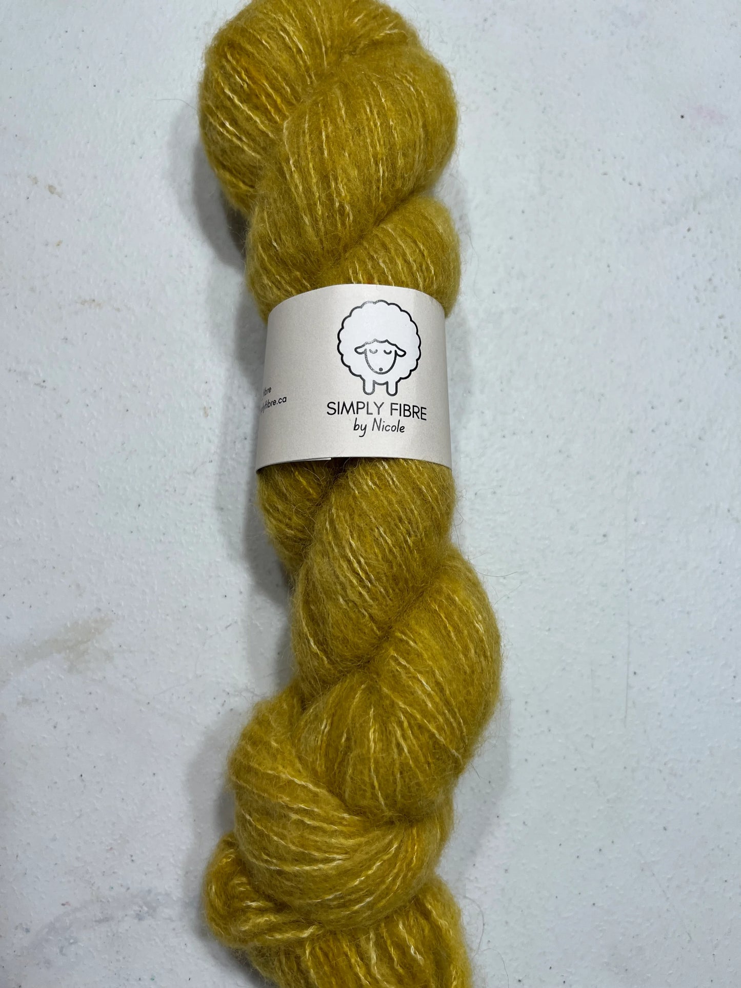 100g Naturally Fluffy | Fingering | Non-Superwash Baby Alpaca, Merino, Pima Cotton