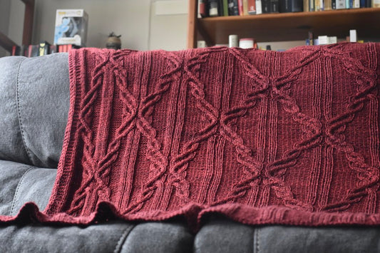 Knitting Pattern - Knotical Blanket | Digital Pattern