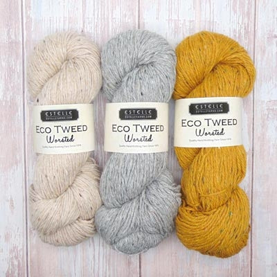 Eco Tweed Worsted | Alpaca, Viscose, Wool