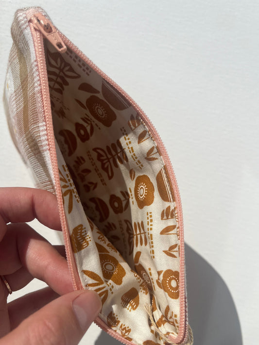 “Sunset Daisys” Medium Notion Pouches