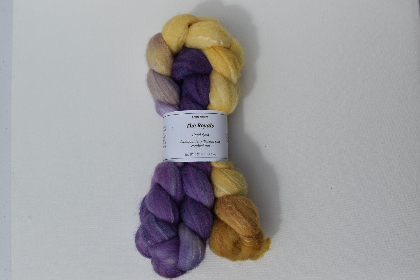 Rambouillet Tussah | Combed Top Fibre