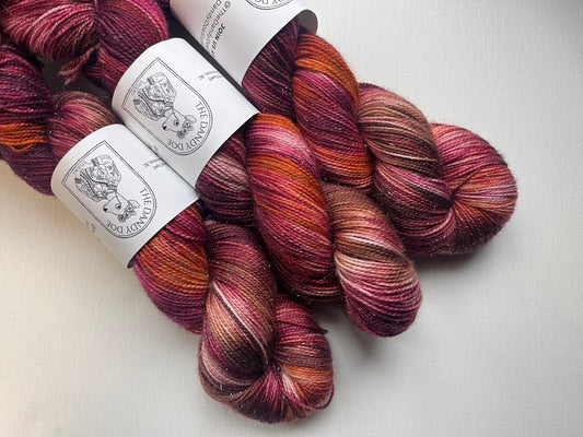 Firefly Sock | Fingering | SW Merino, Nylon, Stellina