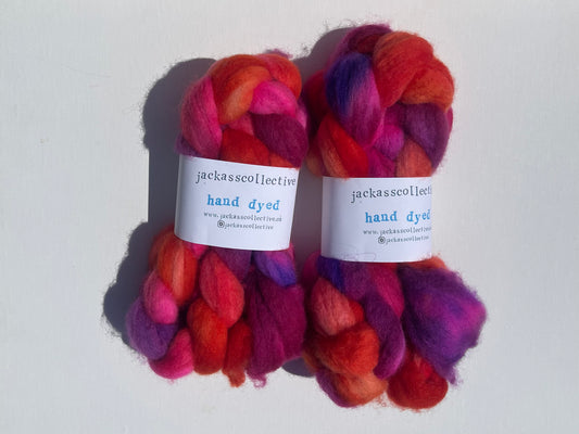 Neon BFL | Roving | Superwash