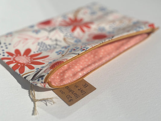 “Flower Power” Large Notion Pouches