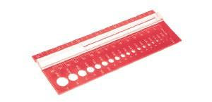 Knitting Needle Gauge | 2¼" x 6½"