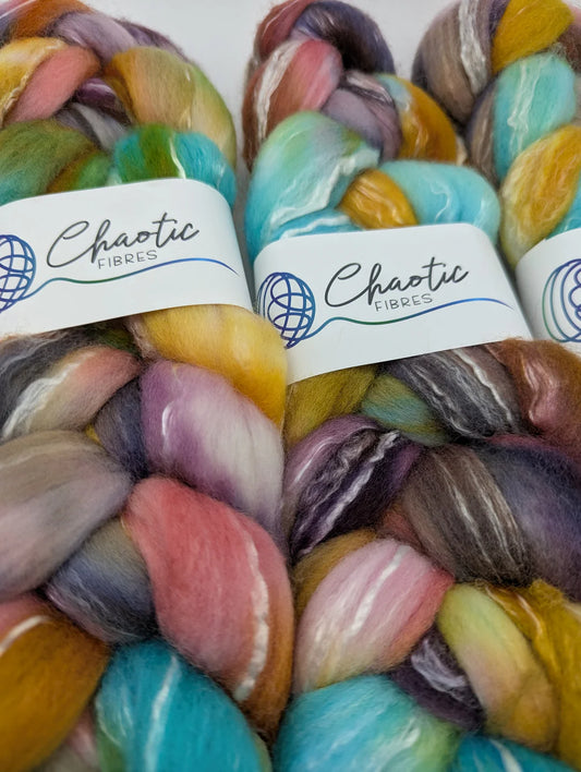 Merino/Tencel | Hand Dyed Roving