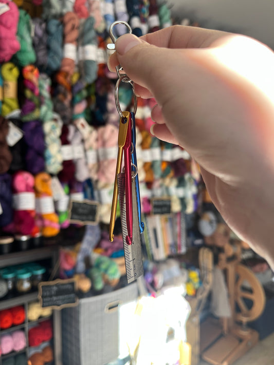 Fixit Keychains | 3 Crochet Hooks