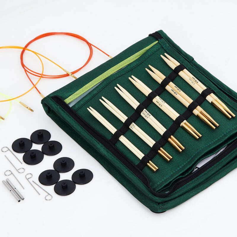 Bamboo Deluxe Interchangeable Needles