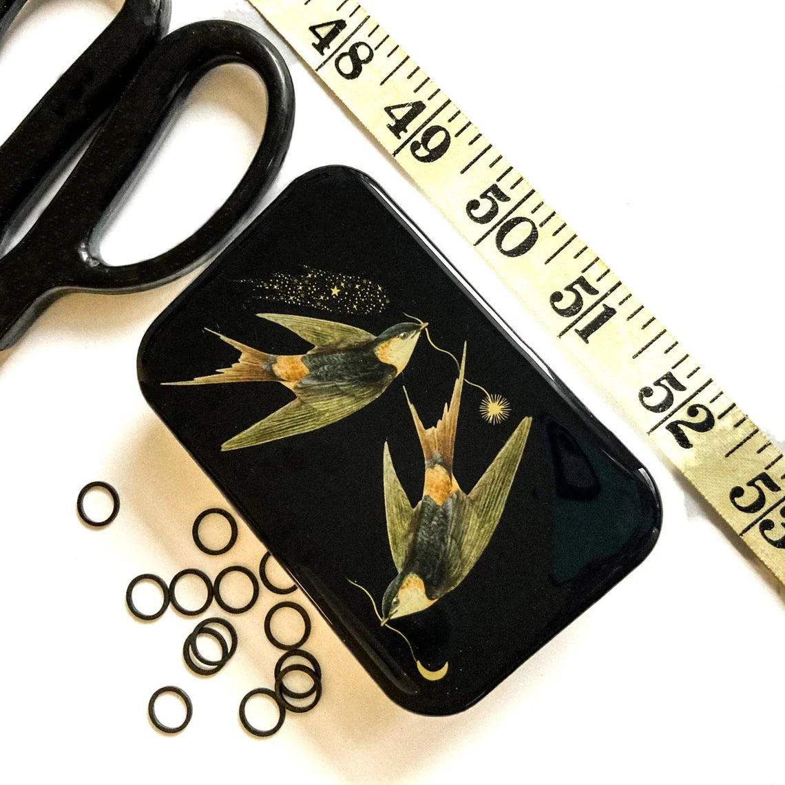 Celestial Swallows | Notions Tin