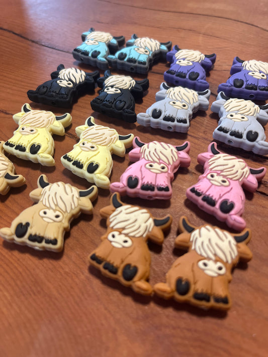 Highland Cow Stitch Stoppers