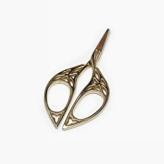 Scissors with Genuine Leather Case