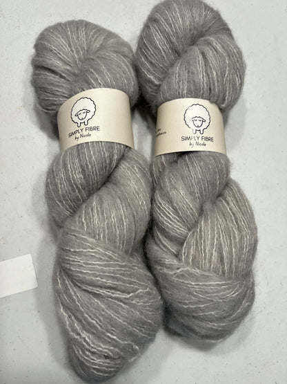 100g Naturally Fluffy | Fingering | Non-Superwash Baby Alpaca, Merino, Pima Cotton