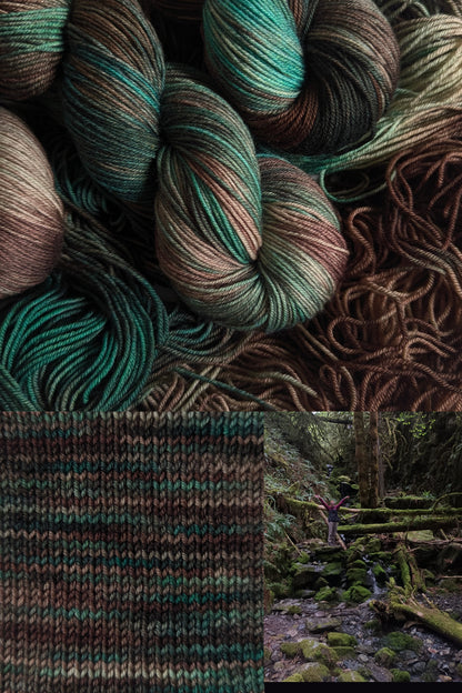 Sock Hop Minis | 75% SW Merino/25% Nylon | Fingering