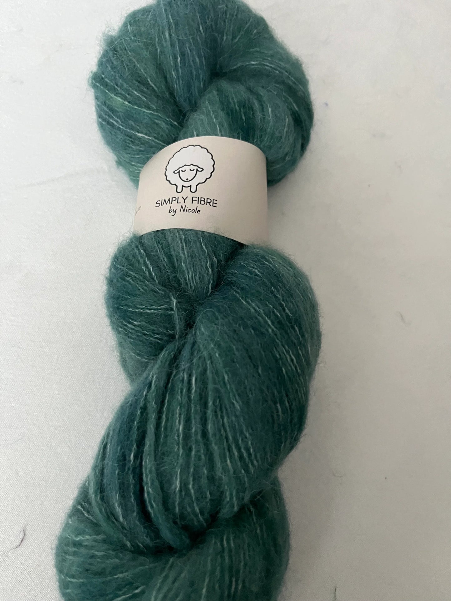 100g Naturally Fluffy | Fingering | Non-Superwash Baby Alpaca, Merino, Pima Cotton