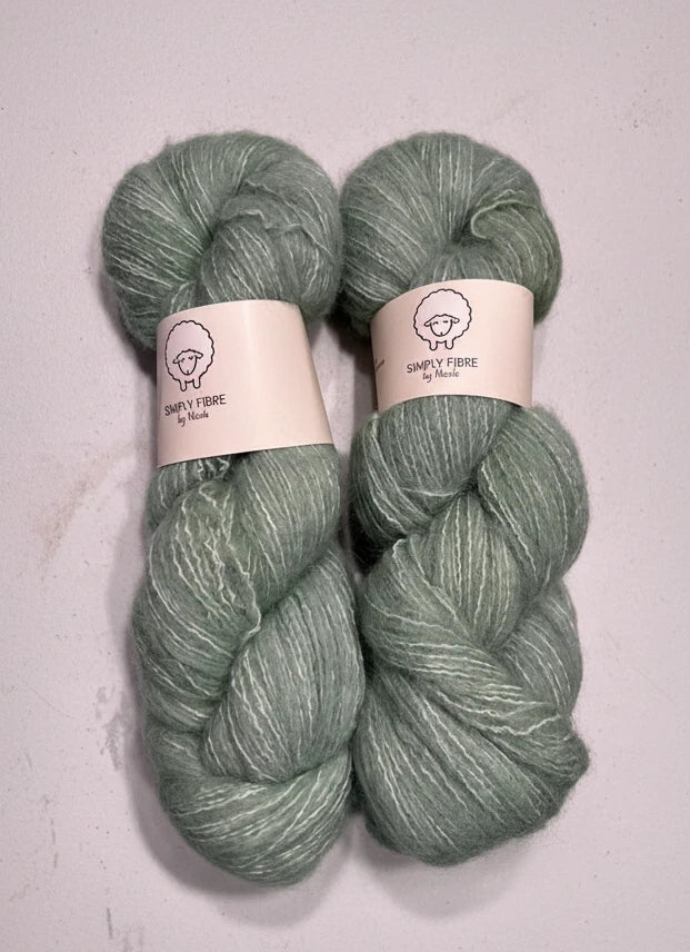 100g Naturally Fluffy | Fingering | Non-Superwash Baby Alpaca, Merino, Pima Cotton