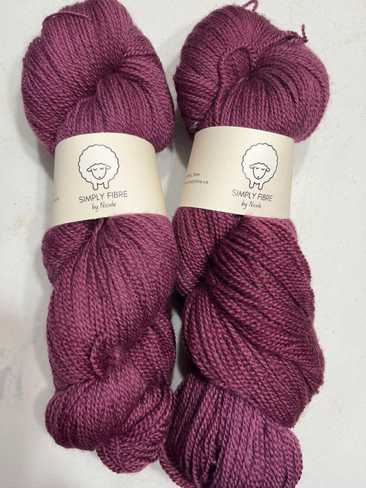 100g 2 Ply Sport Wool | Fingering | Non-Superwash Wool