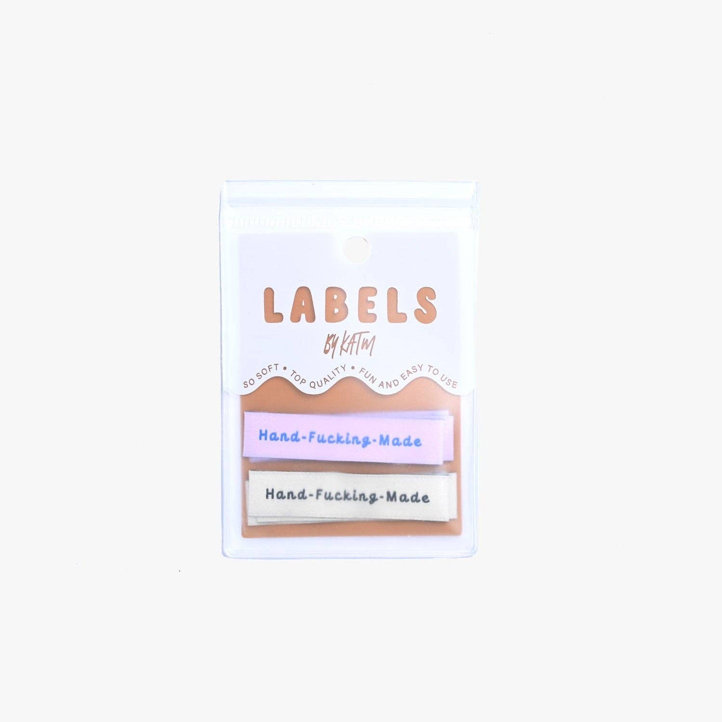 'Hand-Fucking-Made' Labels | Set of 6