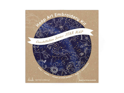 Star Map | 11" Hoop Kit | Embroidery