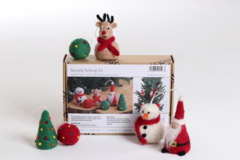 Felting Kit - Needle Felting Kit Christmas Special | Ashford