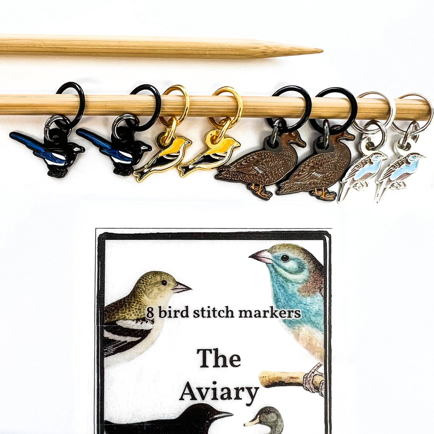 Aviary | Bird Stitch Markers