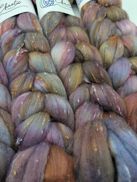 Polwarth, South American Wool, Tweed |  Roving